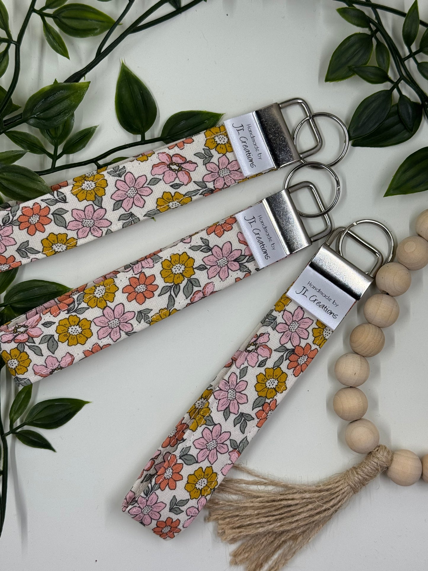 Key Fobs - Ditsy Floral