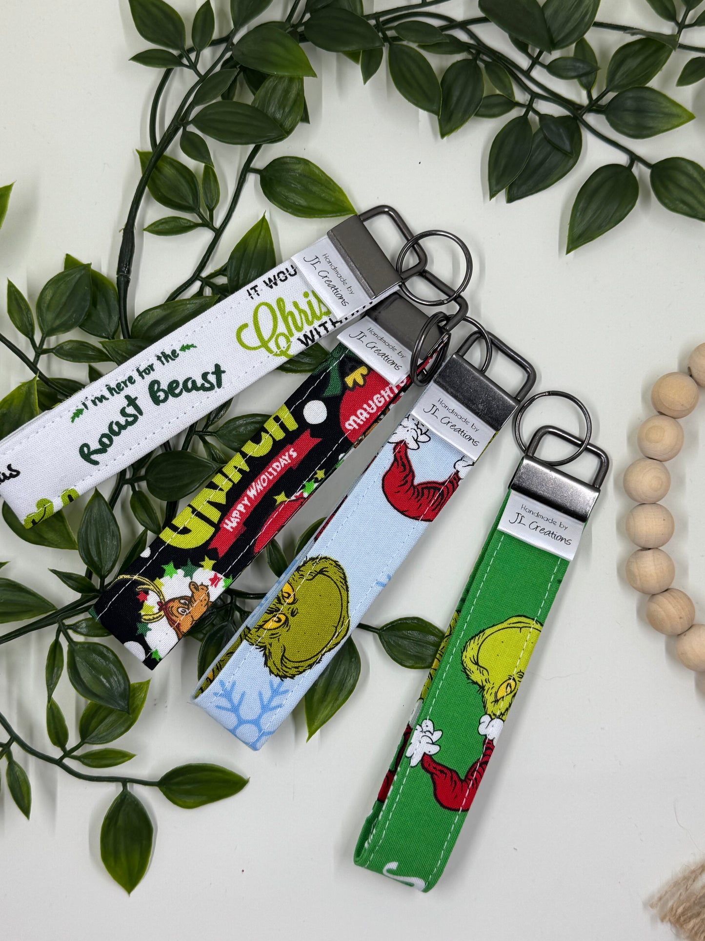 Christmas Key Fobs - Grinch