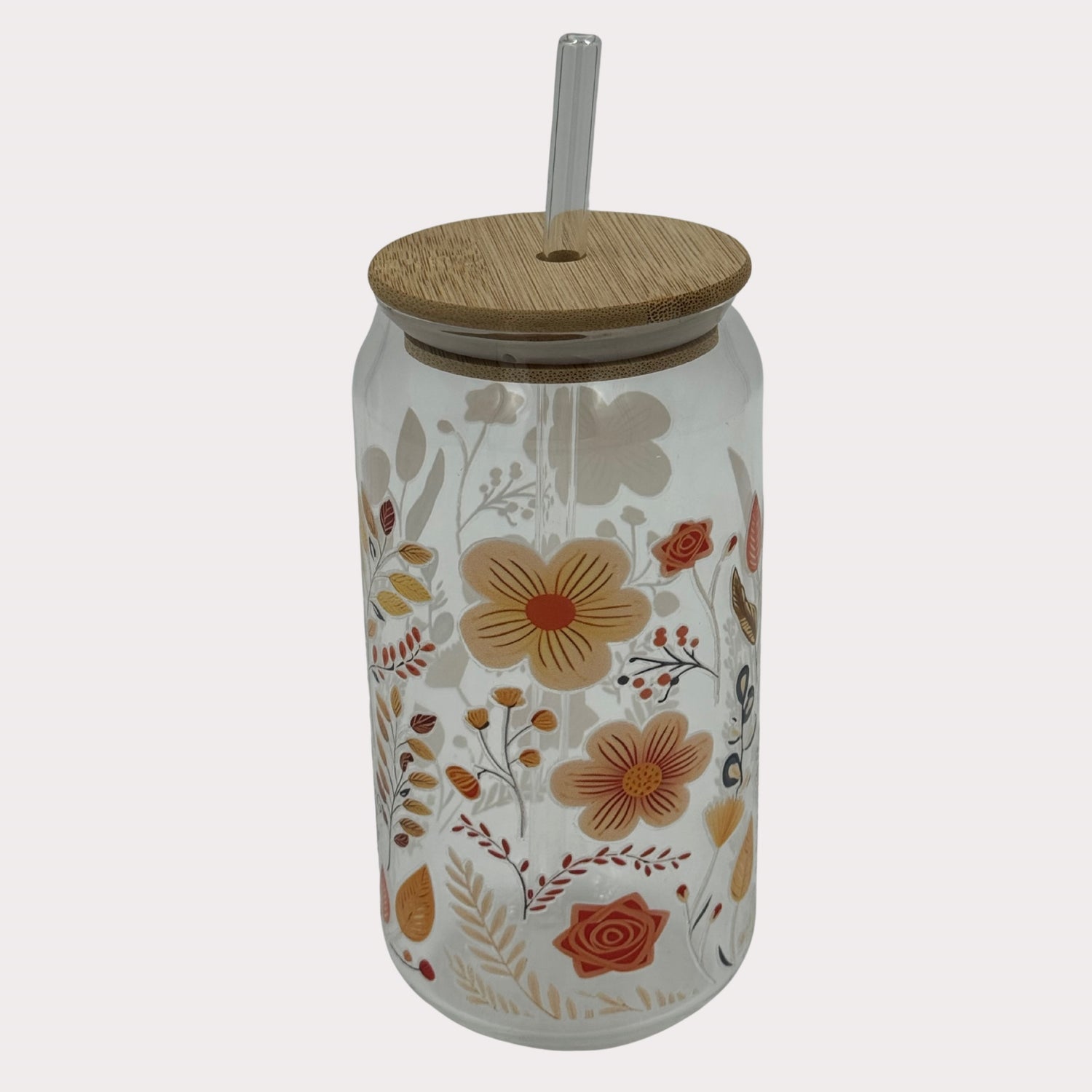 DTF Printed Glass Cups