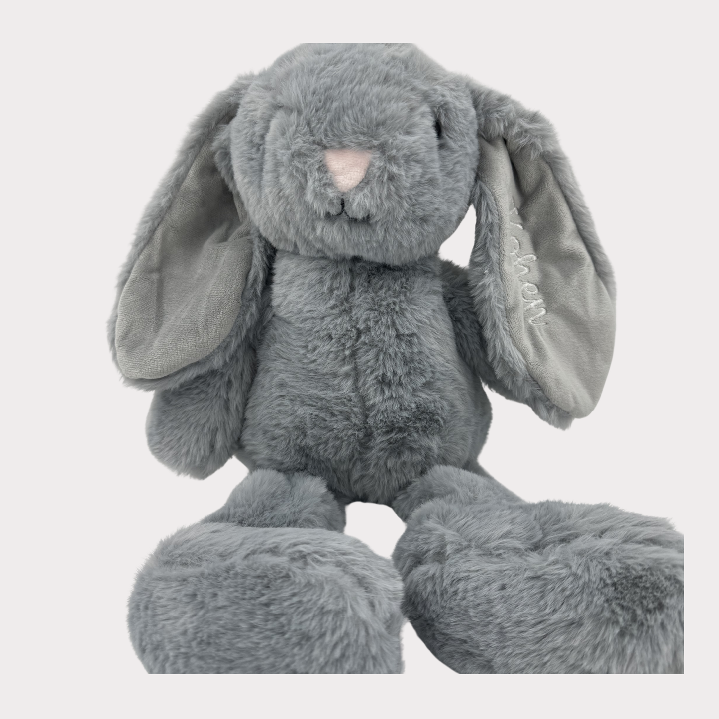 Personalised Embroidered Plush  Bunny