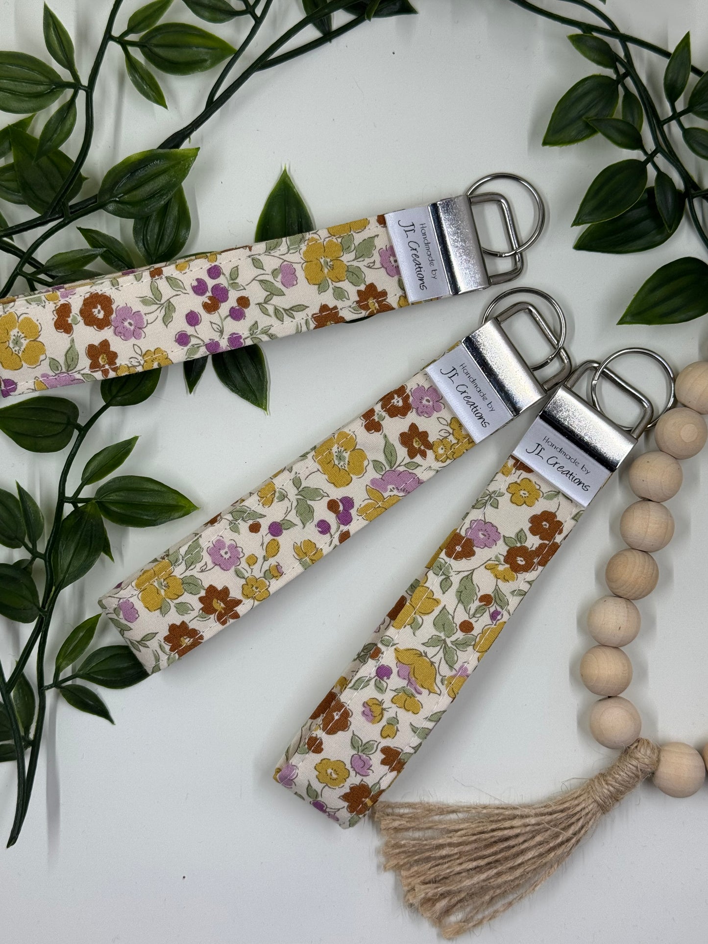 Key Fobs - Boho Floral