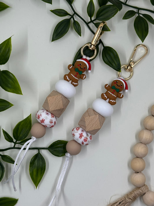 Gingerbread Man Lanyards & Keyrings