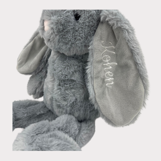 Personalised Embroidered Plush  Bunny
