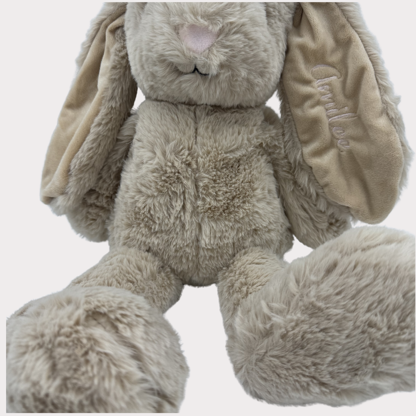 Personalised Embroidered Plush  Bunny
