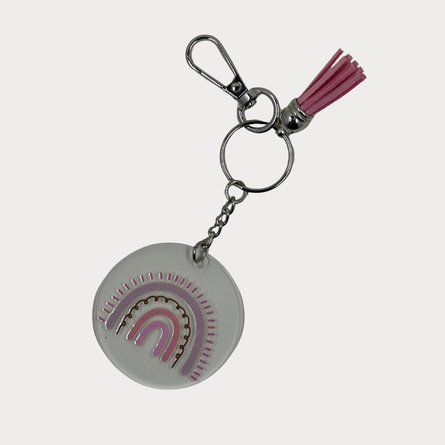 Acrylic Rainbow Keyrings