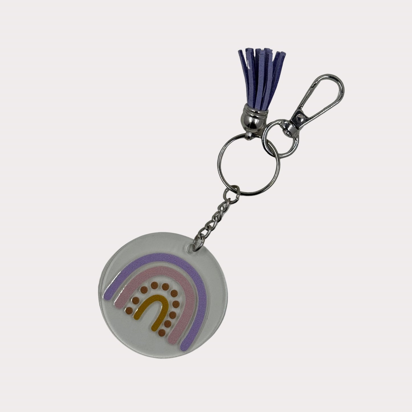 Acrylic Rainbow Keyrings