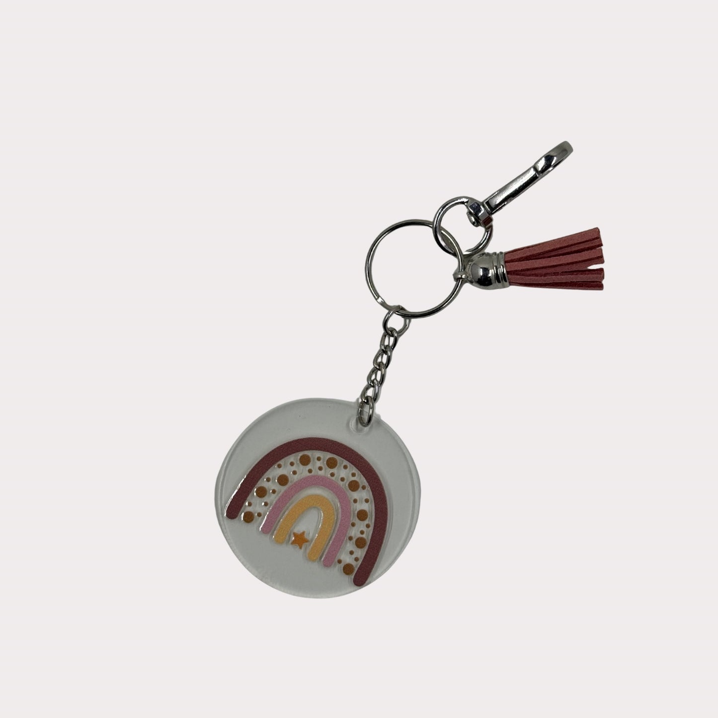 Acrylic Rainbow Keyrings