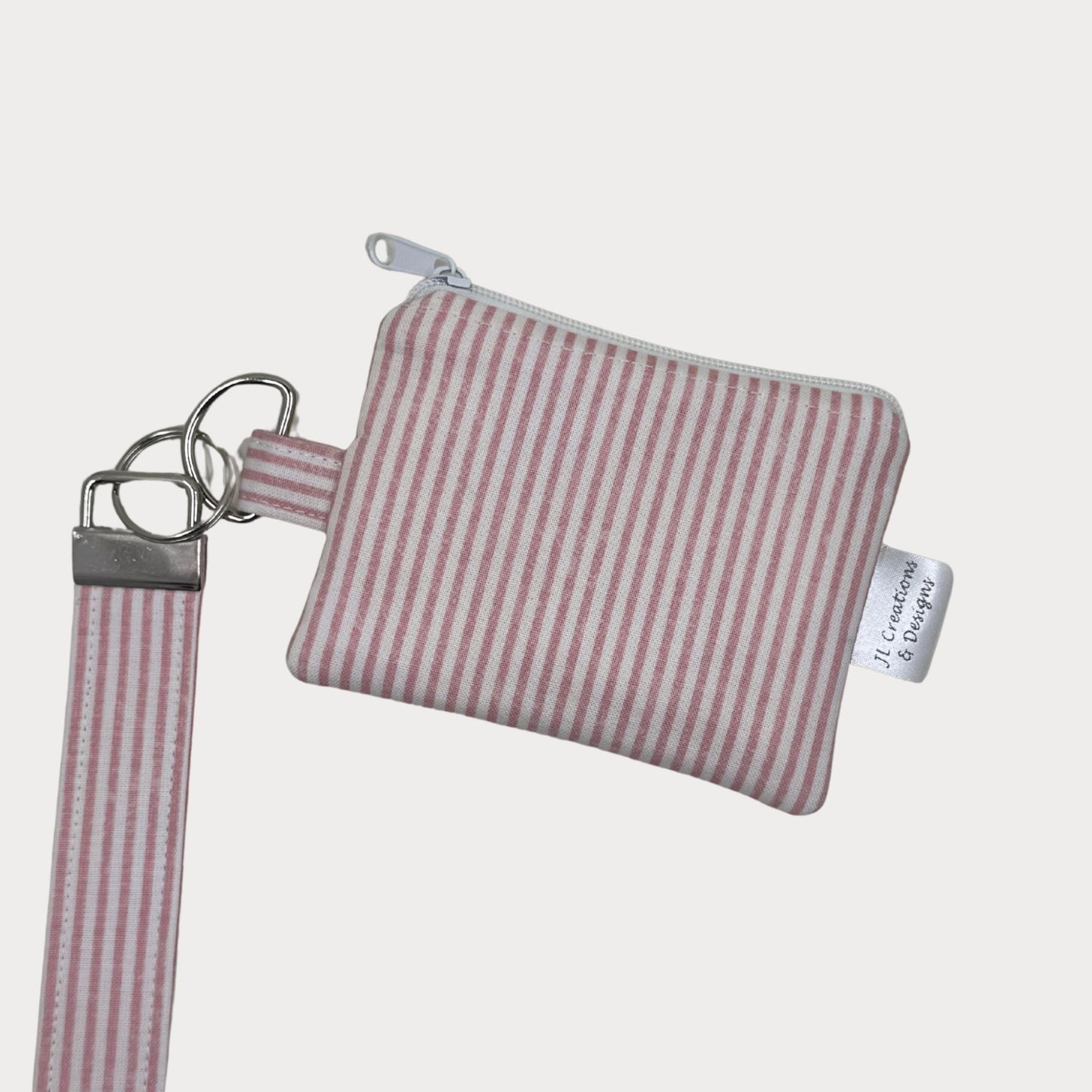 Coin Purse - La Vie En Rose Stripe Pink