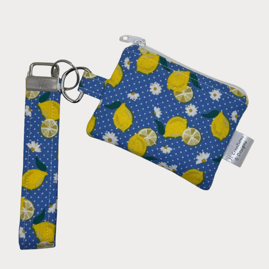 Coin Purse - Lemon Drop Blue