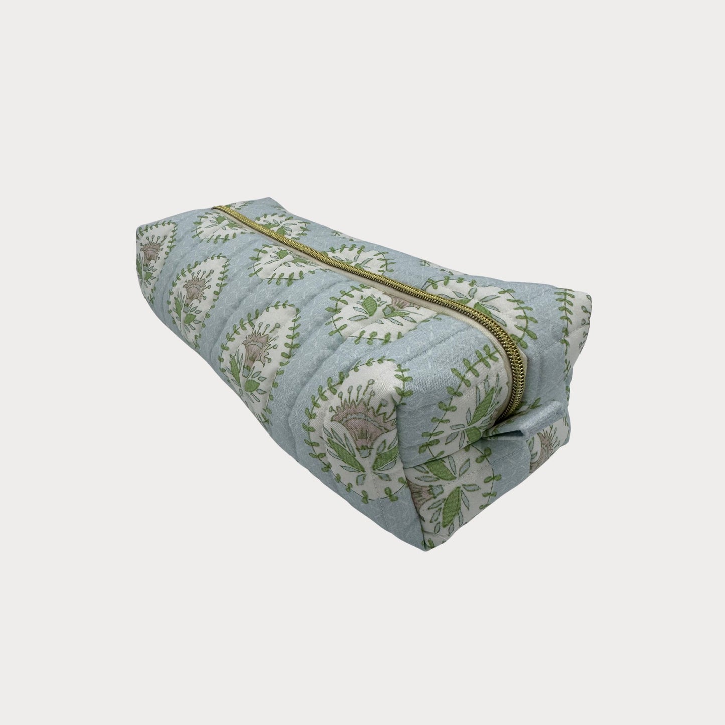 Hair Tool Bag - Sage Fern Blue