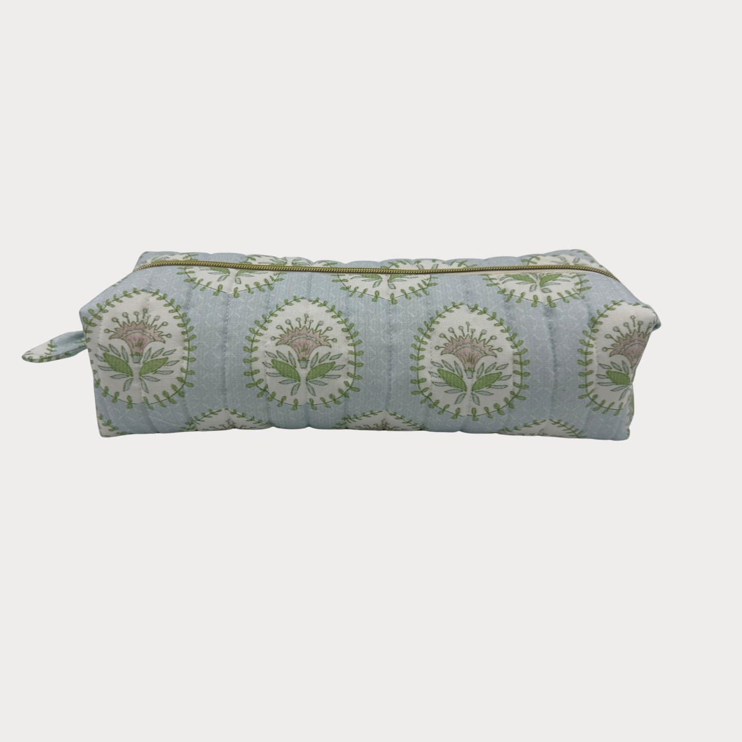 Hair Tool Bag - Sage Fern Blue