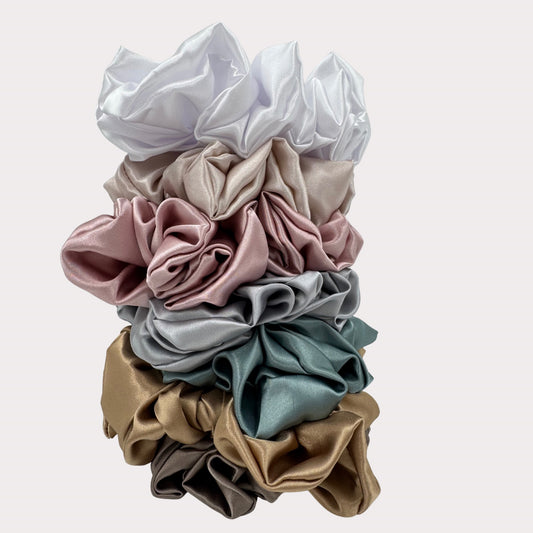 Scrunchies- Satin finish fabric Collection